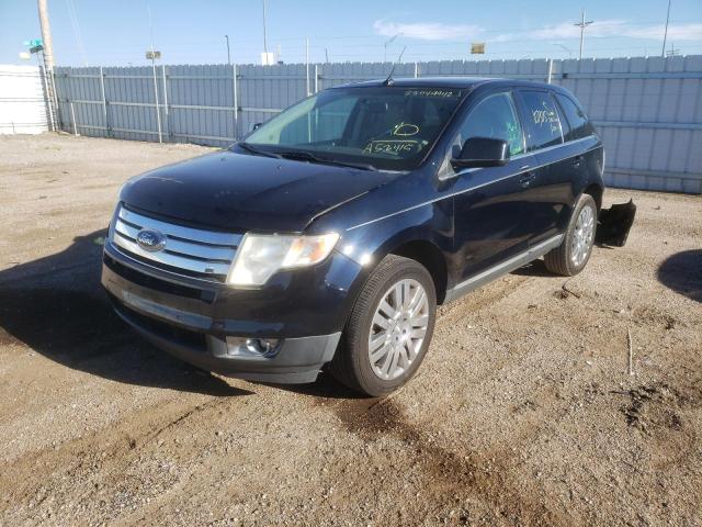 2FMDK3KC1ABA52415 - 2010 FORD EDGE LIMIT BLACK photo 2