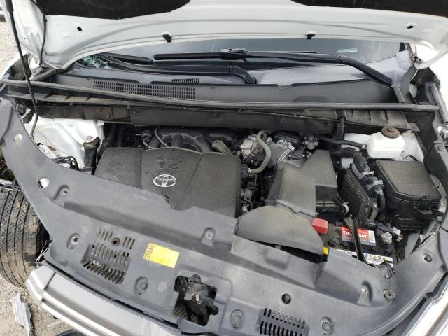 5TDKZRFH2KS557492 - 2019 TOYOTA HIGHLANDER WHITE photo 7