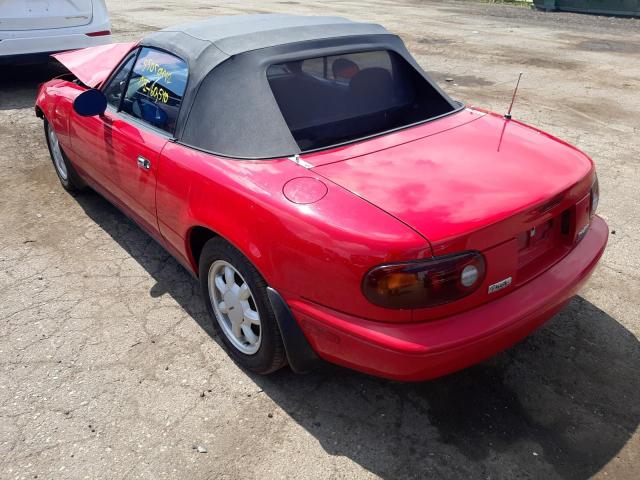 JM1NA3516N0308478 - 1992 MAZDA MX-5 MIATA RED photo 3