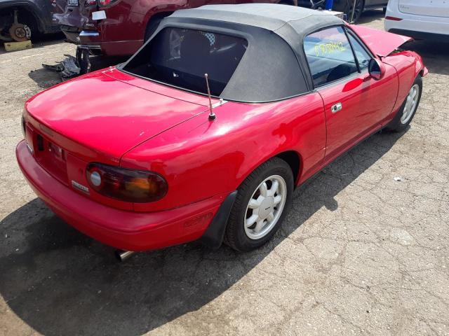 JM1NA3516N0308478 - 1992 MAZDA MX-5 MIATA RED photo 4