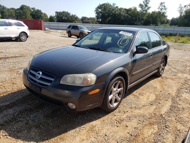 JN1DA31D52T430001 - 2002 NISSAN MAXIMA GLE GRAY photo 2