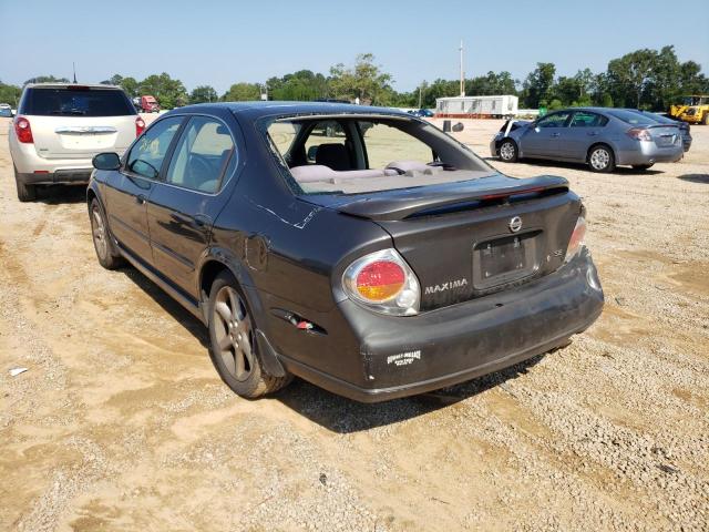 JN1DA31D52T430001 - 2002 NISSAN MAXIMA GLE GRAY photo 3