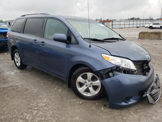 5TDKK3DC4ES424536 - 2014 TOYOTA SIENNA LE BLUE photo 1