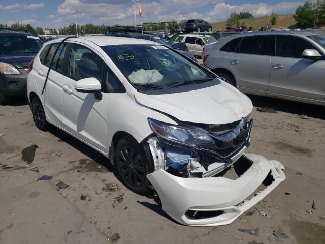 3HGGK5H48JM734415 - 2018 HONDA FIT LX WHITE photo 1