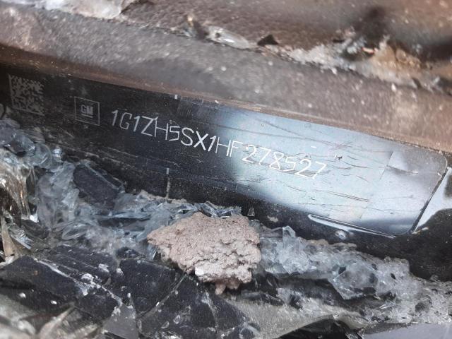 1G1ZH5SX1HF278527 - 2017 CHEVROLET MALIBU PRE BLACK photo 10