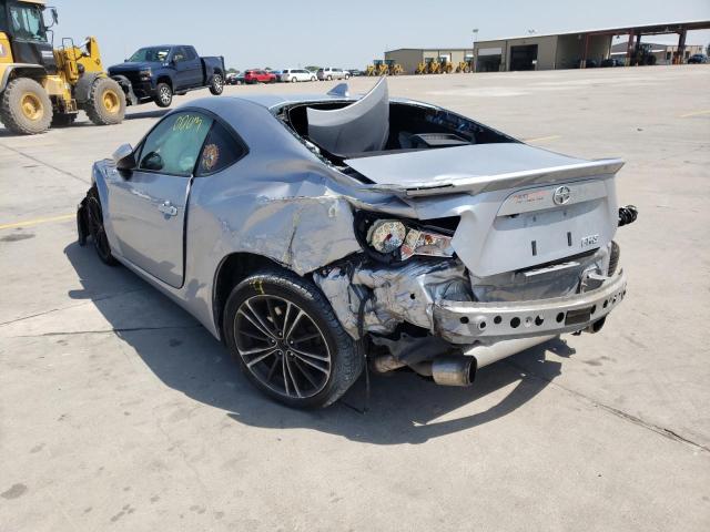 JF1ZNAA14G8701762 - 2016 TOYOTA SCION FR-S SILVER photo 3