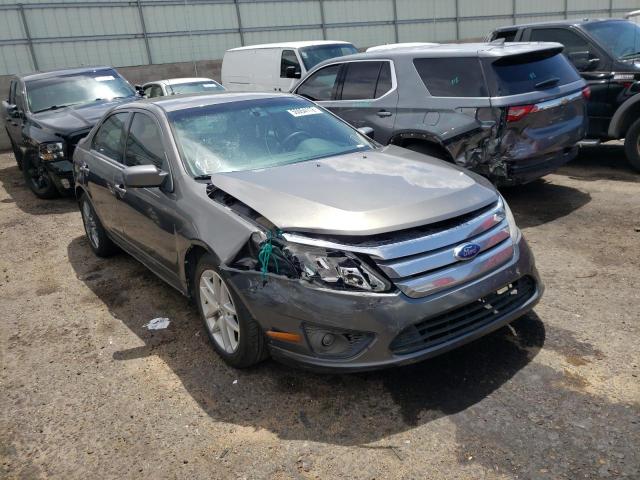 3FAHP0JA2BR253173 - 2011 FORD FUSION SEL GRAY photo 1