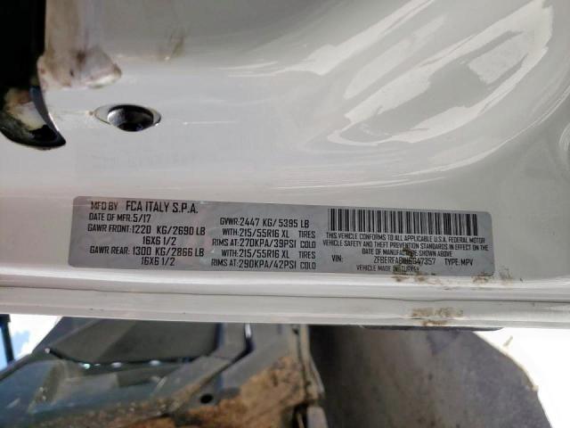 ZFBERFAB1H6G47357 - 2017 RAM PROMASTER 白色 照片 10