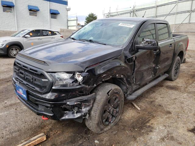 1FTER4FH7KLB15454 - 2019 FORD RANGER XL BLACK photo 2