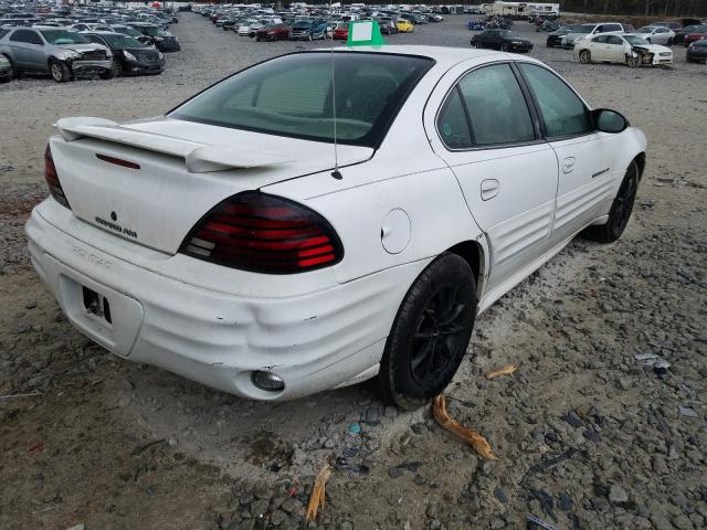 1G2NF52E42M528134 - 2002 PONTIAC GRAND AM S WHITE photo 4