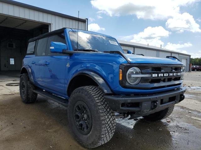 1FMEE5BP8NLA93267 - 2022 FORD BRONCO BAS BLUE photo 1