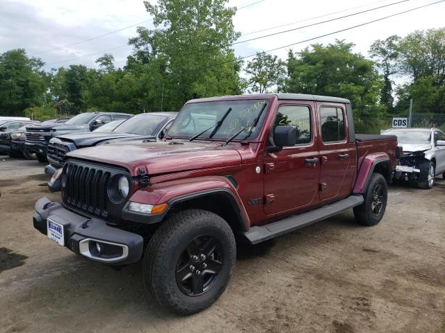 1C6JJTAG3ML589328 - 2021 JEEP GLADIATOR BURGUNDY photo 2