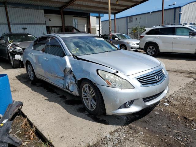 JN1DV6AP3BM830732 - 2011 INFINITI G25 BASE GRAY photo 1