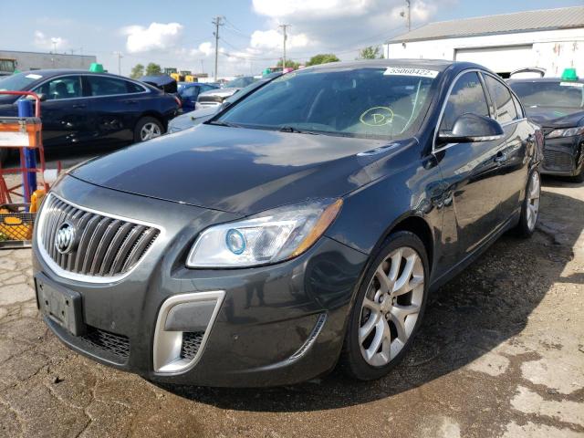 2G4GV5GV6C9213071 - 2012 BUICK REGAL GS Қара фото 2