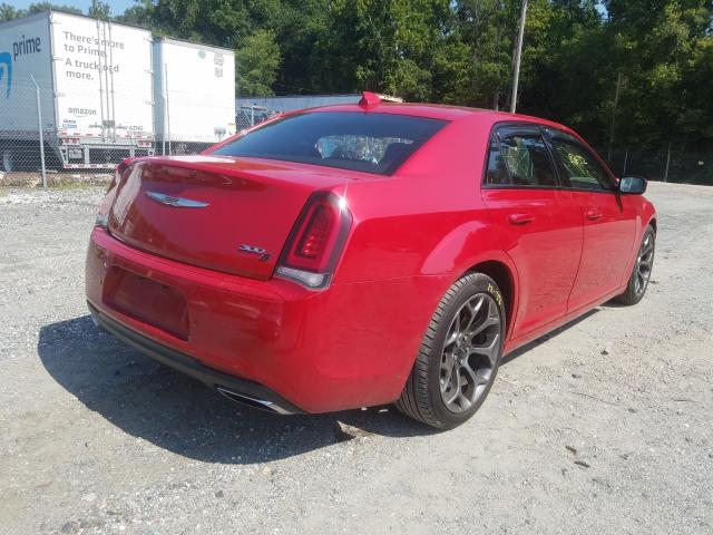 2C3CCABG9FH922523 - 2015 CHRYSLER 300 S RED photo 4