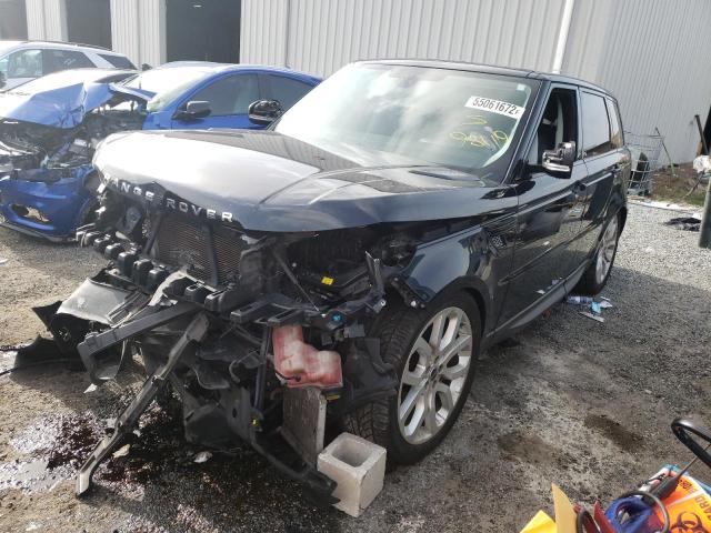 SALWR2EF3EA316379 - 2014 LAND ROVER RANGE ROVE BLUE photo 2