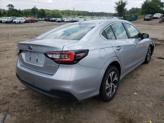 4S3BWAC65L3028134 - 2020 SUBARU LEGACY PRE SILVER photo 4