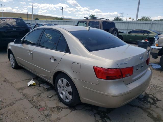 5NPET46CX9H498679 - 2009 HYUNDAI SONATA GLS GOLD photo 3