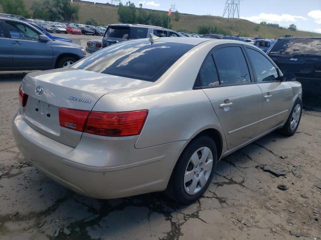 5NPET46CX9H498679 - 2009 HYUNDAI SONATA GLS GOLD photo 4