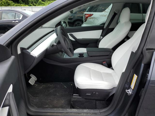 7SAYGDEFXNF417091 - 2022 TESLA MODEL Y فحمي صورة 5