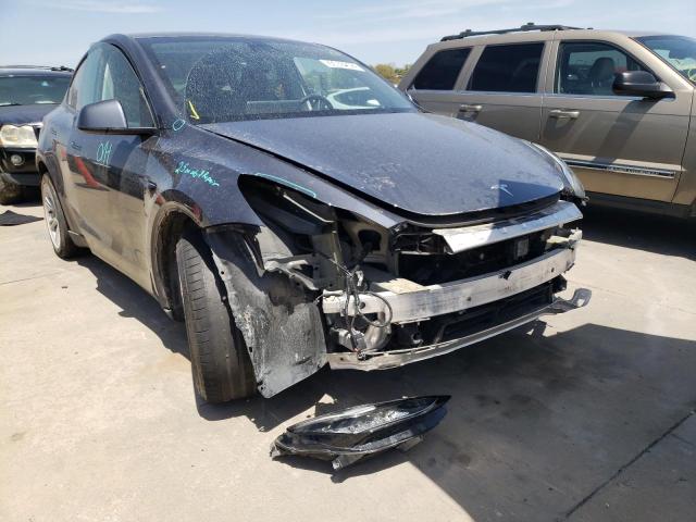 5YJYGDEE8MF067771 - 2021 TESLA MODEL Y فحمي صورة 1