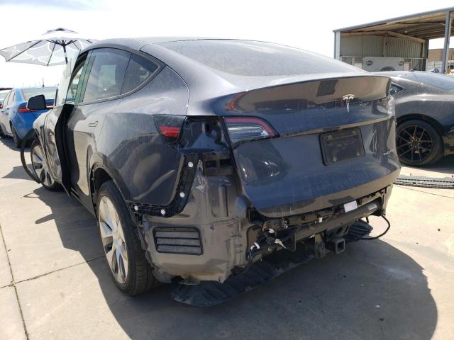 5YJYGDEE8MF067771 - 2021 TESLA MODEL Y فحمي صورة 3