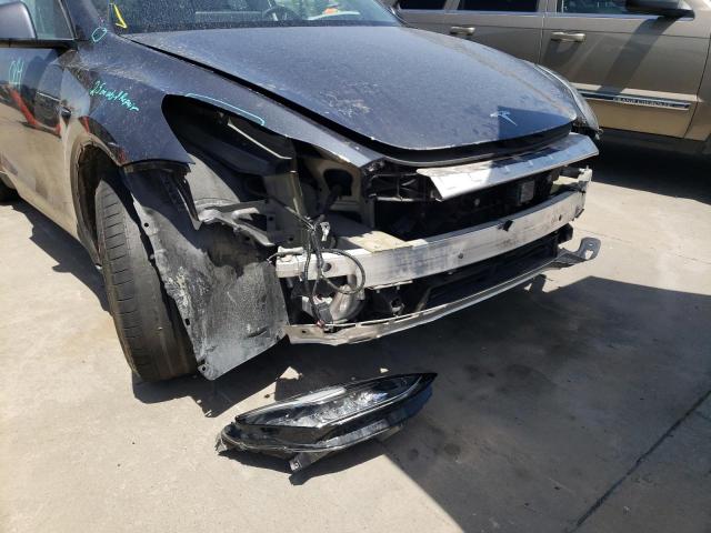5YJYGDEE8MF067771 - 2021 TESLA MODEL Y فحمي صورة 9