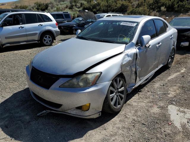 JTHBK262582082488 - 2008 LEXUS IS 250 SILVER photo 2