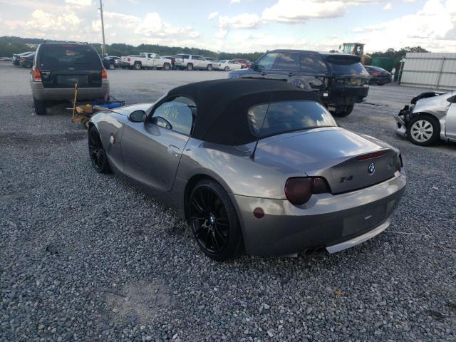 4USBT53473LU04731 - 2003 BMW Z4 3.0 GRAY photo 3