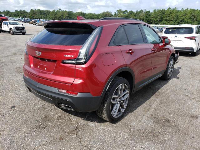 1GYFZER44KF100776 - 2019 CADILLAC XT4 SPORT RED photo 4