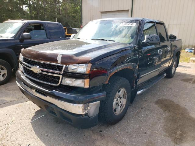 2GCEK13Z271120817 - 2007 CHEVROLET SILVRDO LS BLACK photo 2