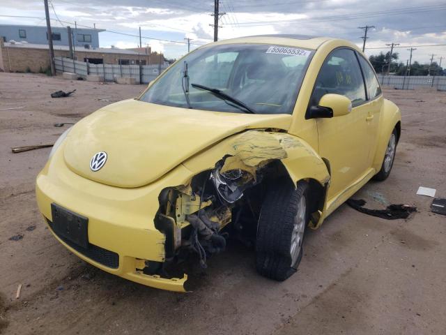 3VWRW3AG4AM020587 - 2010 VOLKSWAGEN NEW BEETLE 黄色 照片 2