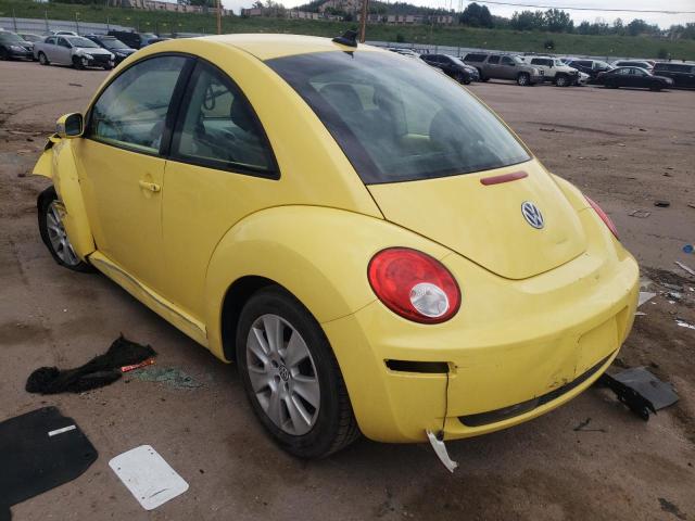 3VWRW3AG4AM020587 - 2010 VOLKSWAGEN NEW BEETLE 黄色 照片 3