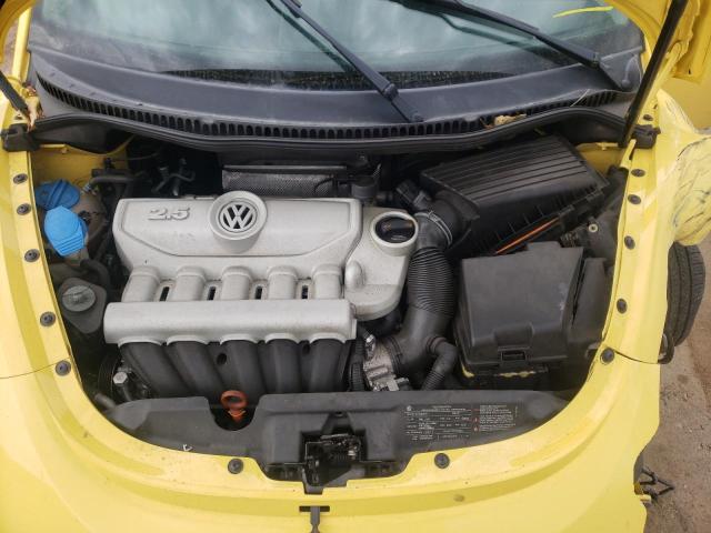 3VWRW3AG4AM020587 - 2010 VOLKSWAGEN NEW BEETLE 黄色 照片 7