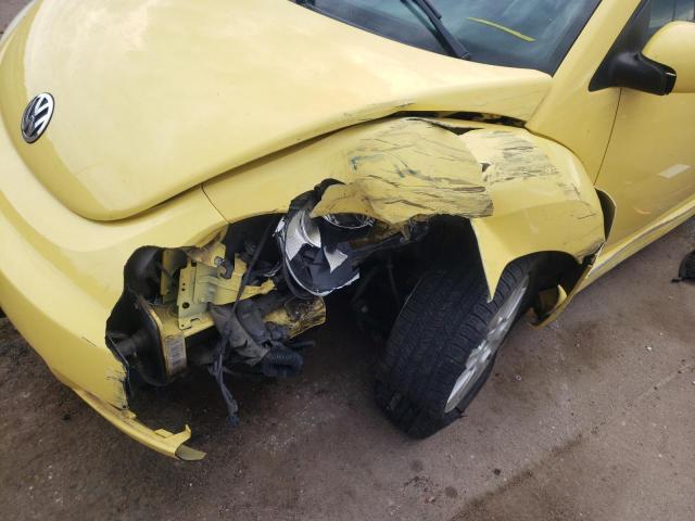 3VWRW3AG4AM020587 - 2010 VOLKSWAGEN NEW BEETLE 黄色 照片 9