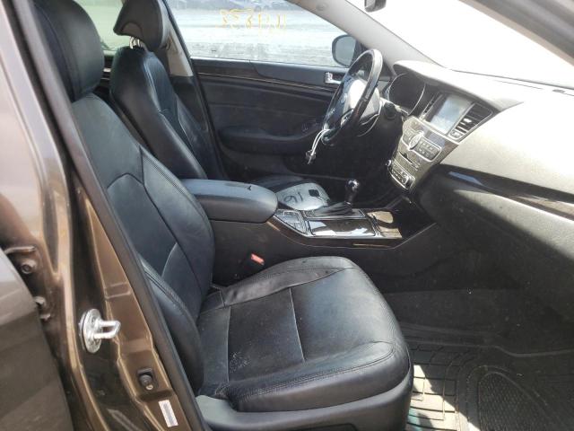 KNALN4D71F5182250 - 2015 KIA CADENZA PR BROWN photo 5