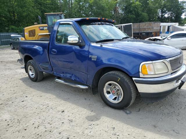 2FTZF0761WCB17409 - 1998 FORD F150 BLUE photo 1