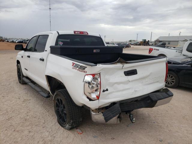 5TFDW5F12JX684037 - 2018 TOYOTA TUNDRA CRE WHITE photo 3