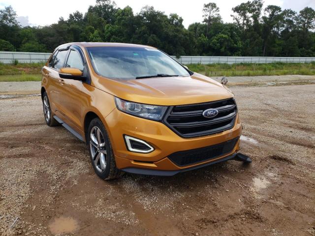 2FMPK4AP3GBB24067 - 2016 FORD EDGE SPORT GOLD photo 1