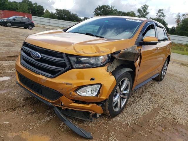 2FMPK4AP3GBB24067 - 2016 FORD EDGE SPORT GOLD photo 9