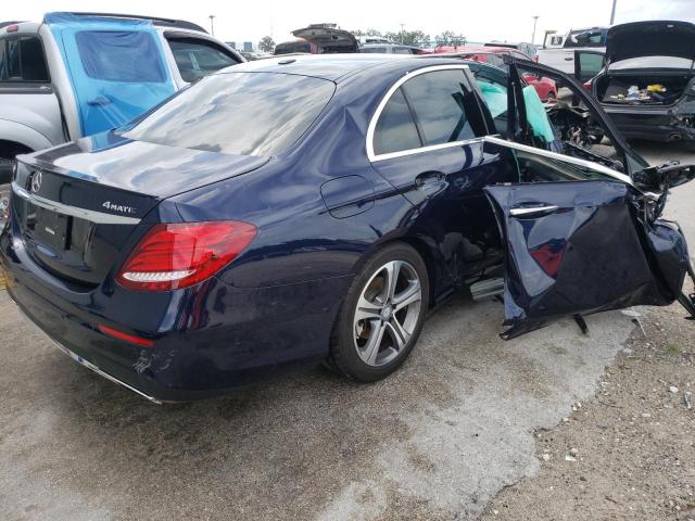 WDDZF4KB0HA175288 - 2017 MERCEDES-BENZ E 300 4MAT BLUE photo 4