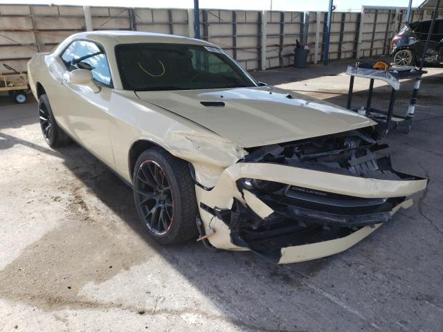 2C3CDYBTXEH306458 - 2014 DODGE CHALLENGER BEIGE photo 1