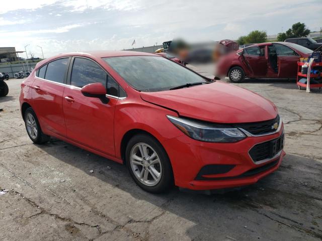 3G1BE6SM5HS587080 - 2017 CHEVROLET CRUZE LT RED photo 1