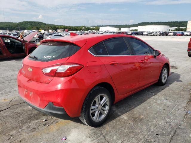 3G1BE6SM5HS587080 - 2017 CHEVROLET CRUZE LT RED photo 4