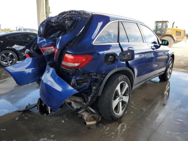 WDC0G4JB3JV027453 - 2018 MERCEDES-BENZ GLC 300 BLUE photo 4