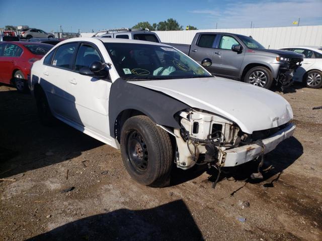 2G1WD5E36C1158181 - 2012 CHEVROLET IMPALA POL WHITE photo 1