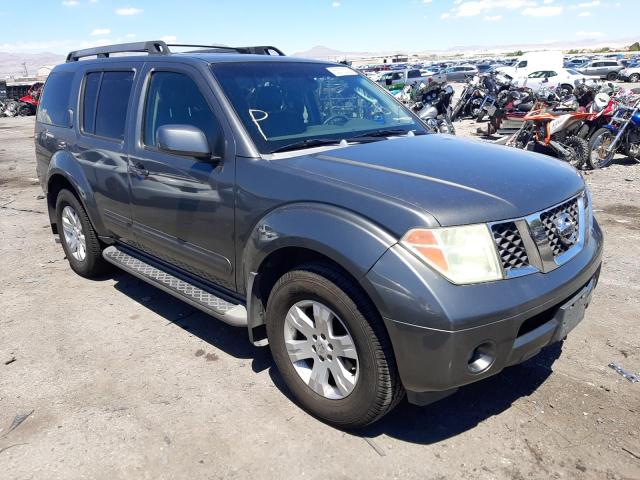 5N1AR18U95C701614 - 2005 NISSAN PATHFINDER GRAY photo 1