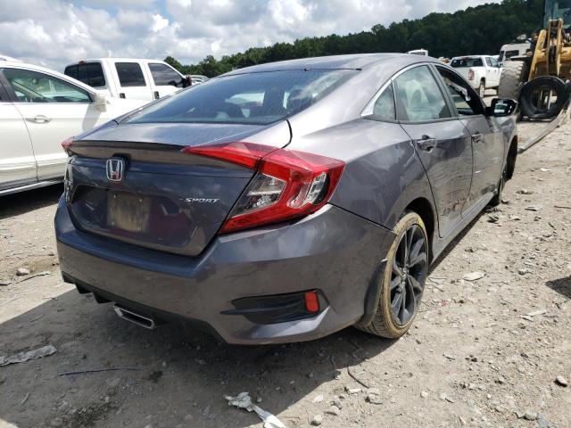 19XFC2F82KE050788 - 2019 HONDA CIVIC SPOR GRAY photo 4