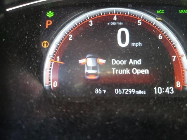 19XFC2F82KE050788 - 2019 HONDA CIVIC SPOR GRAY photo 8