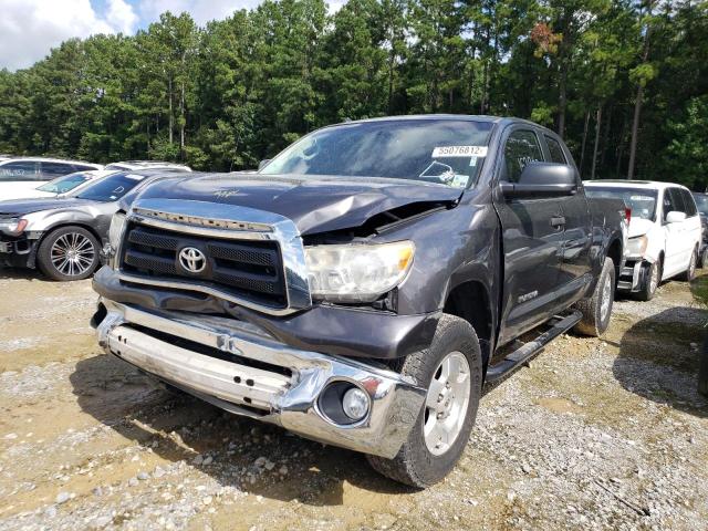 5TFRM5F18CX042338 - 2012 TOYOTA TUNDRA DOU GRAY photo 2